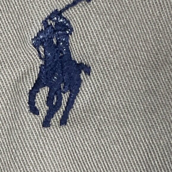 Polo Ralph Lauren Men’s Shirt L Long Sleeve Button Blake Light Brown Tan Large - Picture 2 of 8